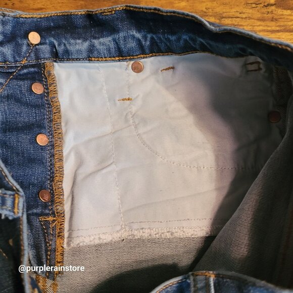 Madewell Jeans Size 28 Skinny 10" High Rise Tummy Control H6319 Rosecliff Wash - Picture 4 of 13